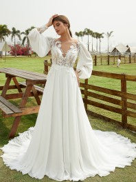 Wedding Dresses Lace Applique Sweep Train Sweetheart Neckline Bridal Gowns Corset Back Vestidos De Novia