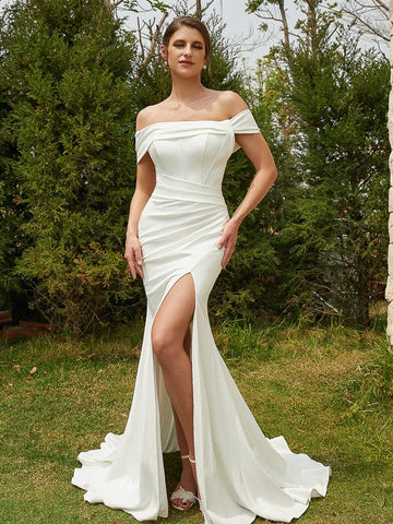 Wedding Dresses Lace Applique Sweep Train Sweetheart Neckline Bridal Gowns Corset Back Vestidos De Novia