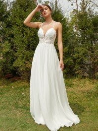 Wedding Dresses Lace Applique Sweep Train Sweetheart Neckline Bridal Gowns Corset Back Vestidos De Novia Plus Size