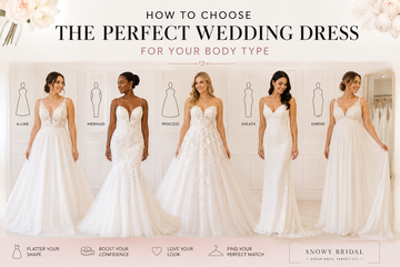 How to Choose a Wedding Dress for Your Body Type