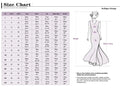 Detachable train mermaid elegant off-the-shoulder button wedding dress bridal gown back view