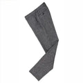 Groom wedding tuxedo grey wool tweed vintage slim custom men blazer suit detail