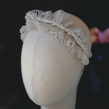 Handmade Vintage Headpiece Headdress Women Headbands Hairbands For Brides Headwear Crown Wedding Hair Accessories Bridal Jewelry