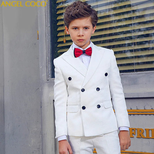 Boys Suits For Weddings Light blue print Blazers For Boys Suit Costume Enfant Garcon Mariage Kinderkleding Jongens Child Tuxedo