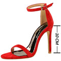 Ladies summer stiletto high heels sexy new heeled sandals women shoes side 2