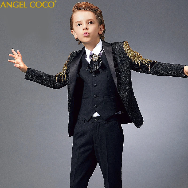Suit for Boy Kids Dresses For Boys Costume Children Wedding Suit For Boys Evening dress Baby Boy Suit Teen clothing Boys Blazer