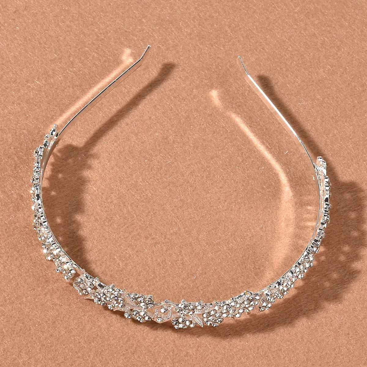 New Popular Bridal Headdress Alloy Bridal Leaf Flower Wedding Headband Crown Headband Crown Headdress Jewelry Gift