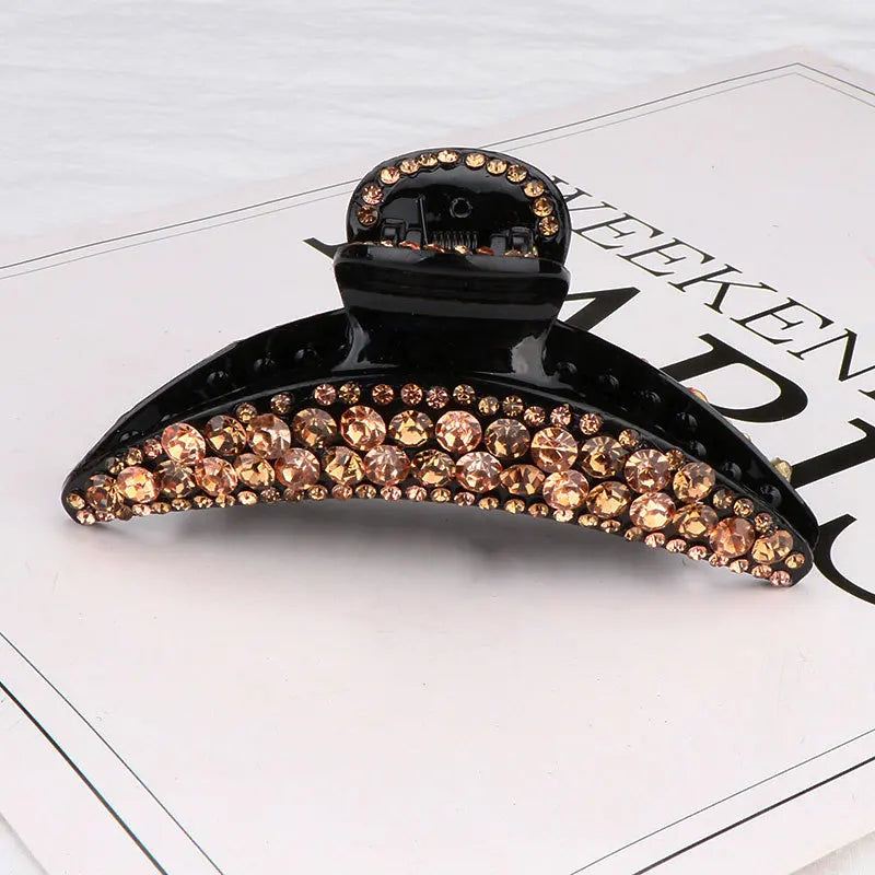 New Fashion Hot Sale Wild Pearl luxurious Rhinestone Bangs Clip  Hairpin Barrettes for Women Girl Hair Accessories Headwear