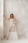 White chiffon maternity sheer kimono size chart variants
