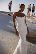 Strapless beads mermaid - side