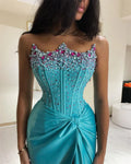 Sparkle satin bridal - back
