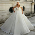Sweetheart beads bridal - back