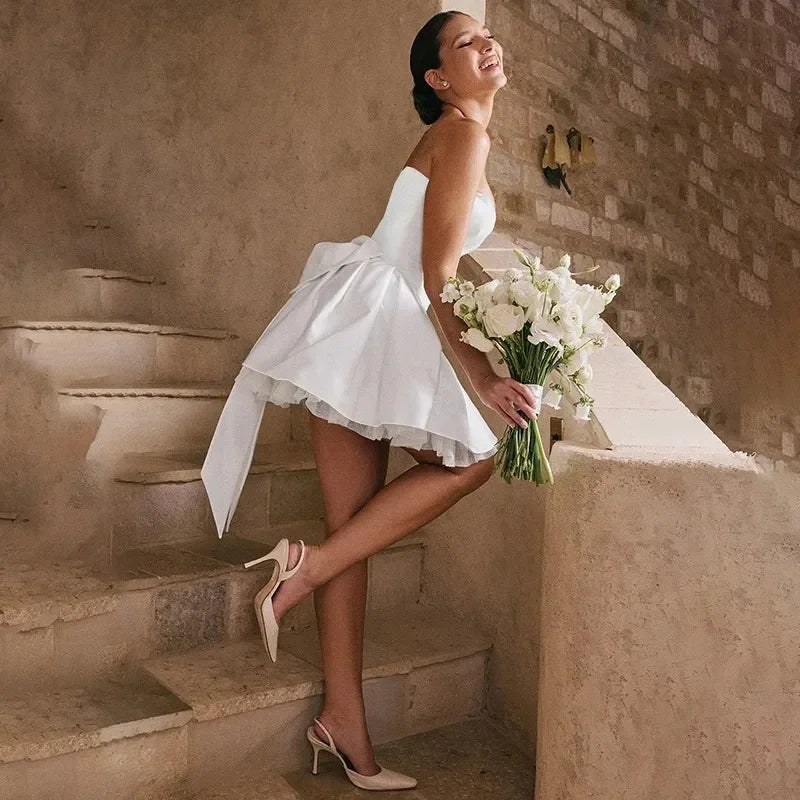 Brides party gown - side