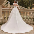Princess bride gown - detail