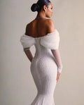 Vintage bride gown - detail