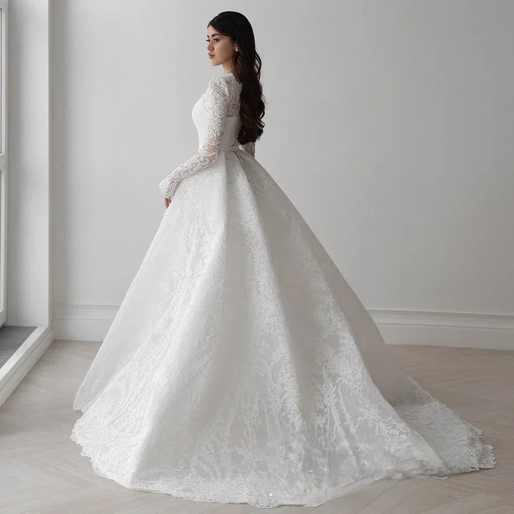 Sweep train bridal - side angle