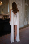 Halter lace spaghetti - side