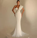 Elegant mermaid dress - front