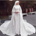 Muslim mermaid dress - front
