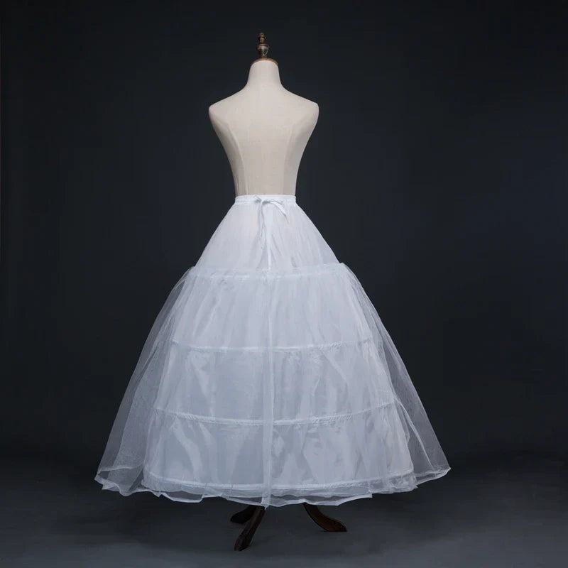 Hot Sale 4 Hopps Petticoat Underskirt Wedding Bridal Dress With Tulle Petticoat Complementos De Boda