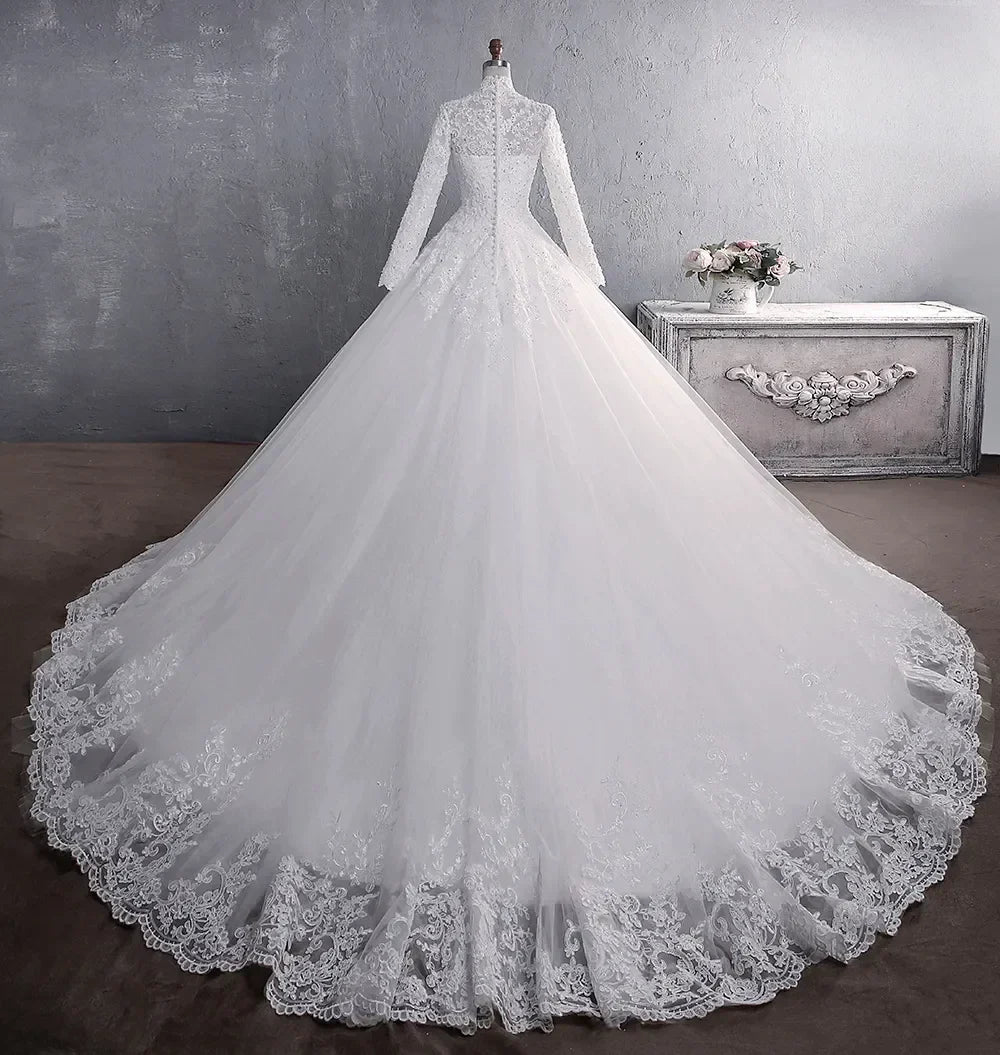 Bridal grown - detail shot