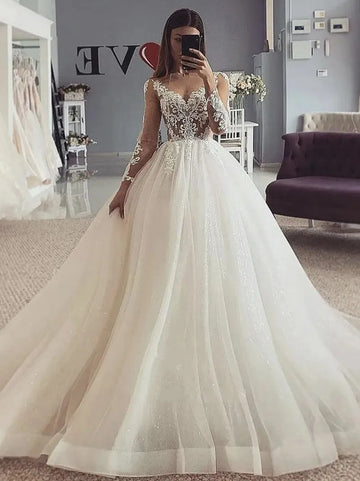 Classic A-line dress - front