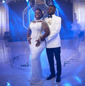 Formal dress - neckline view