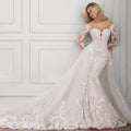 Sweetheart appliques dress - front