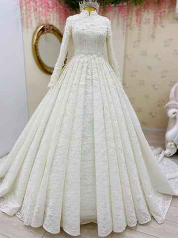 Luxury dubai ball gown - front