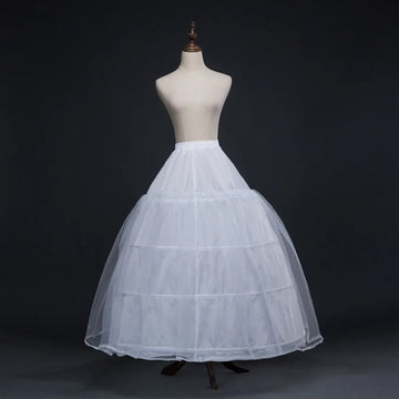 Hot Sale 4 Hopps Petticoat Underskirt Wedding Bridal Dress With Tulle Petticoat Complementos De Boda