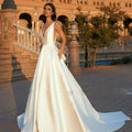 Lace appliques bridal - back