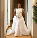 African mermaid dress - front