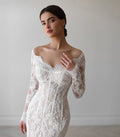 Long sleeve robe - side angle