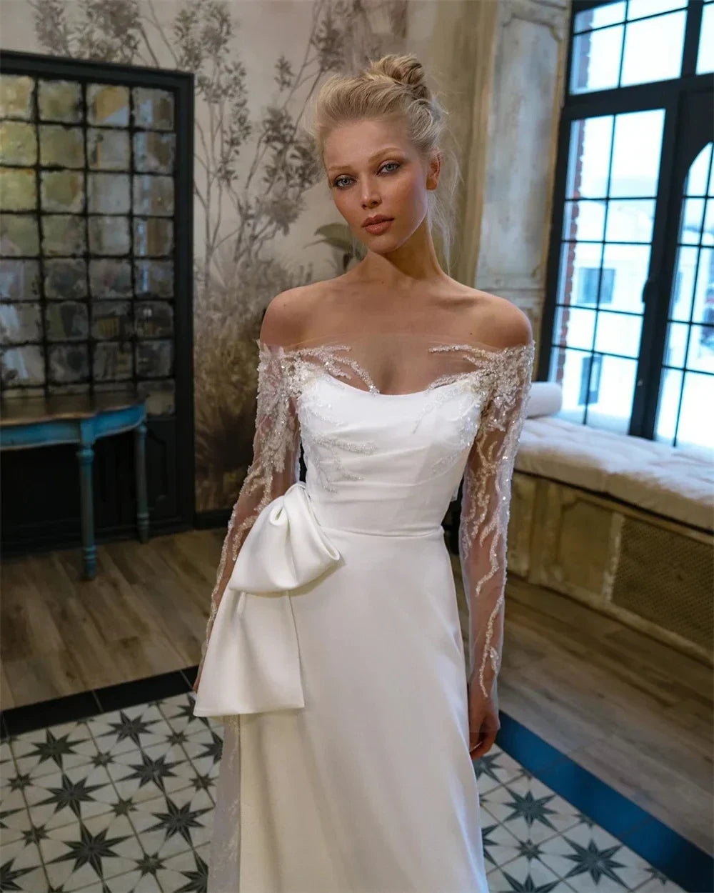 Bride gowns - detail shot