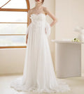 Elegant maternity dress - front