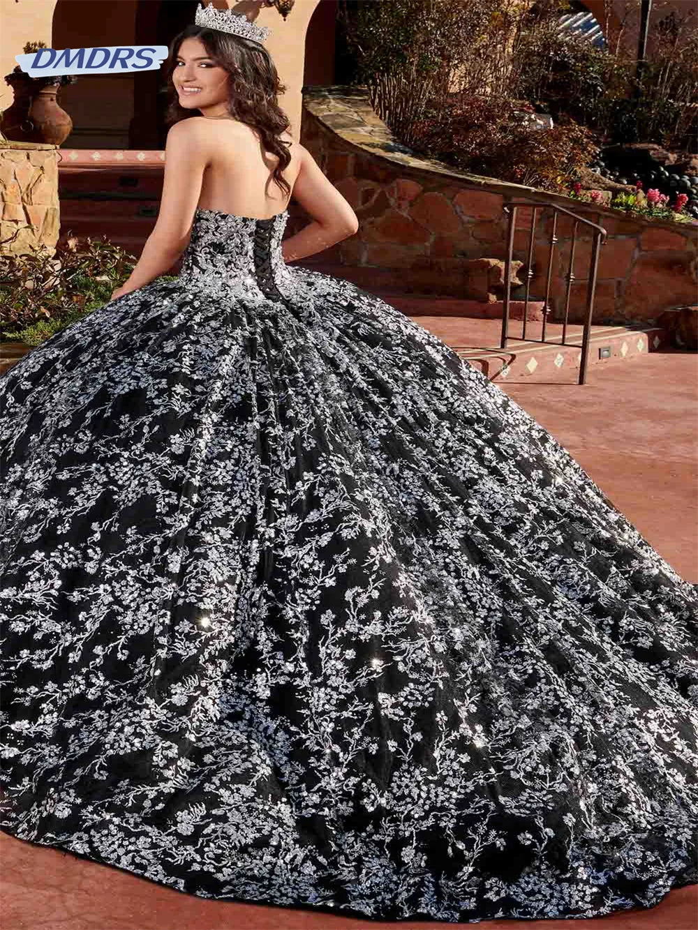 Royal Pricess Detachable Sleeve Dress For Bride Luxury Appliques Sweetheart Neck Bridal Veil Romantic Vestidos De Novia