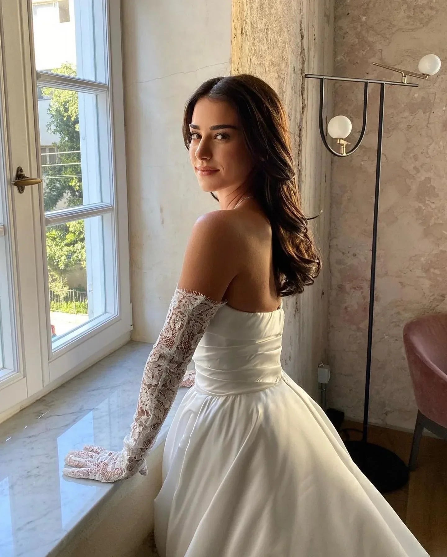 Formal gown - neckline