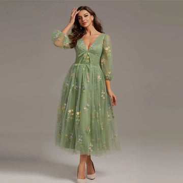Elegant long formal prom evening gown women party graduation dress luxury cocktail occasion