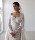 Romantic bride gown - detail
