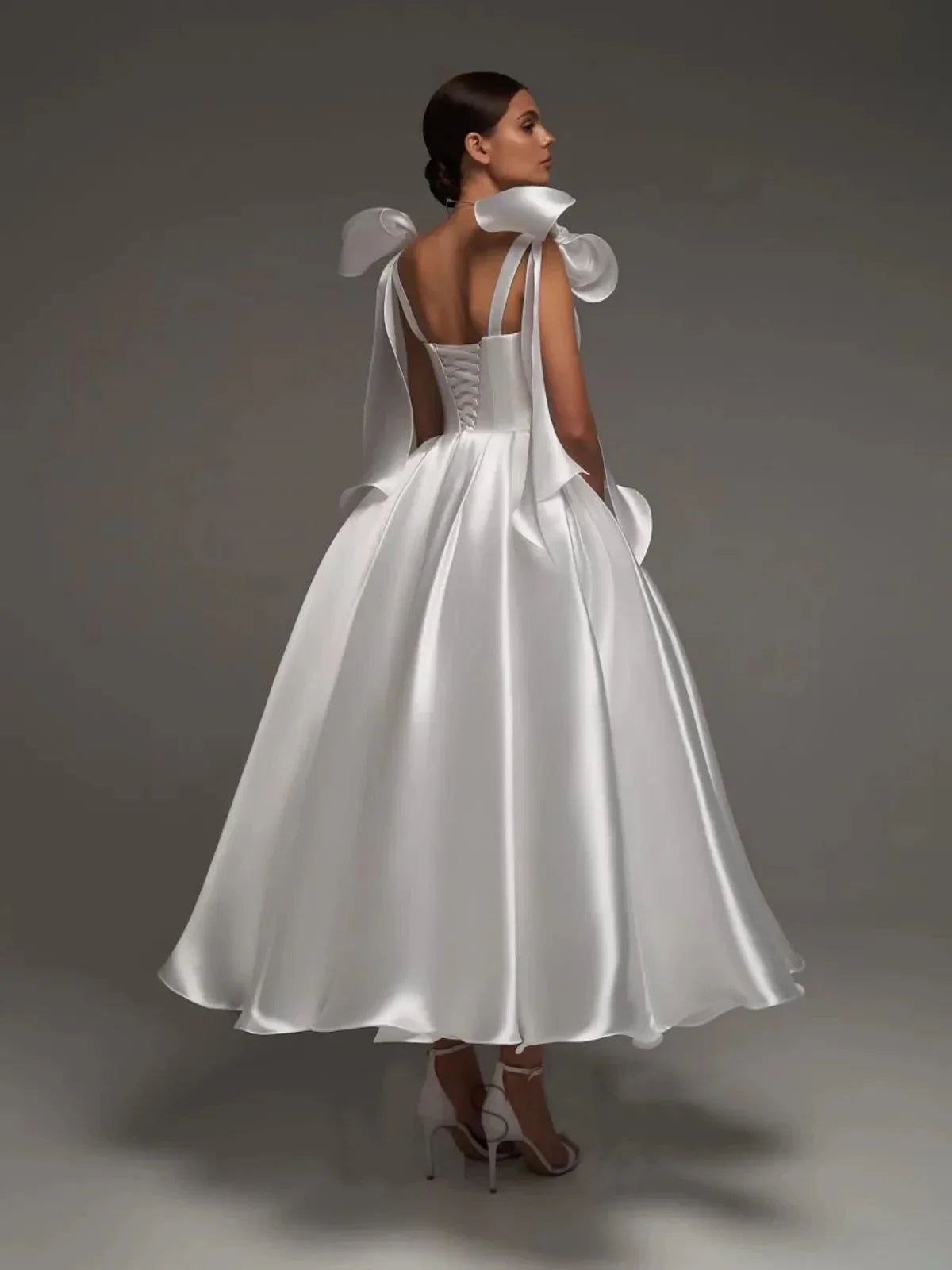 Princess bridal gown - side