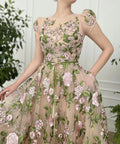 Turkey dubai gown - side