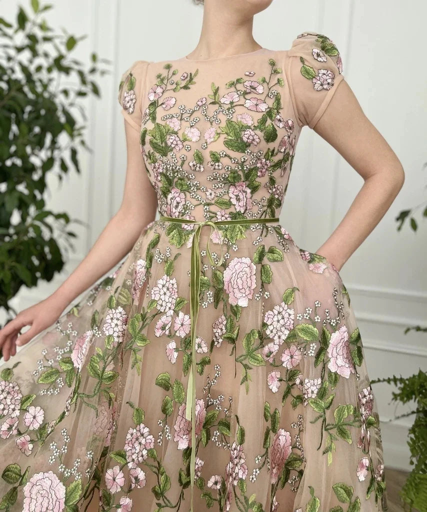 Turkey dubai gown - side