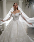 Elegant mermaid dress detachable - front