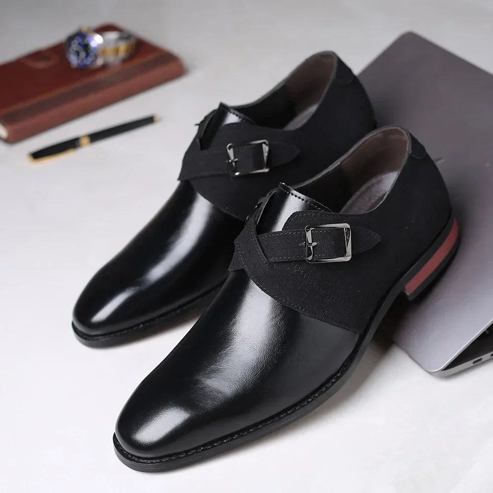 New Creative Trend  Shoes for Men's Casual Breathable Soft Soloe Fashion Large Men's Shoes Men Dress Shoes  Zapatos Hombre