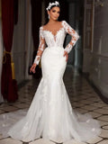 Long sleeve dress - back