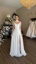 Princess bridal gown - detail