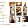 Wedding groom tuxedo slim peak lapel single breasted formal men suit business close-up