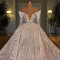 Strapless backless V-neck elegant church train floor length prom bridal party wedding dress side view