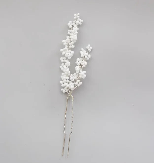 Silver Color Hair Pin Clip Handmade Leaf Hairpin For Brides Bridesmaids Gifts Head Piece Wedding Accessories Bridal Jewelry