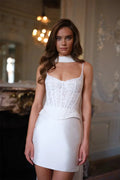 Party gowns - neckline view